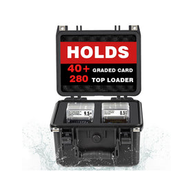OUUTMEE graded card case with IP67 waterproof seal for rugged storage