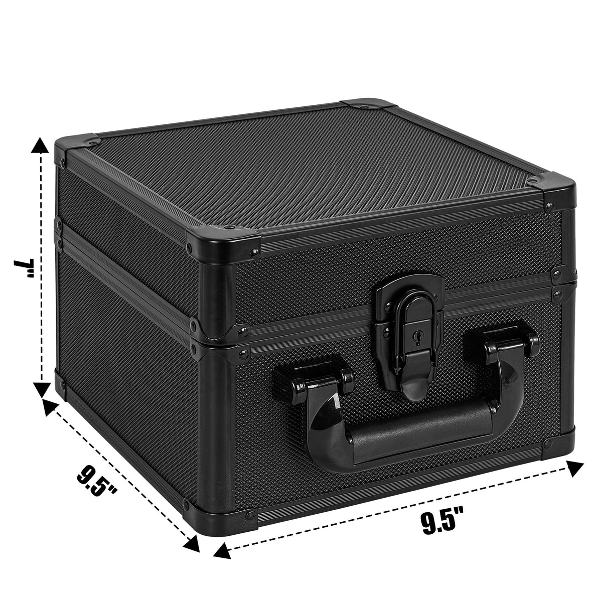 OUUTMEE graded card case side view shows portable storage