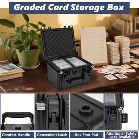 OUUTMEE case suitable for top loaders and magnetic card holders