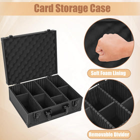 Multipurpose storage suitable for basketball, sports, and trading cards