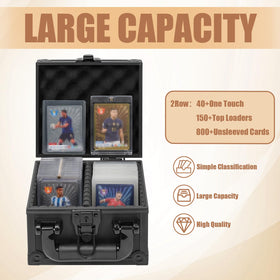 OUUTMEE box features soft lining and hard shell for protective storage.