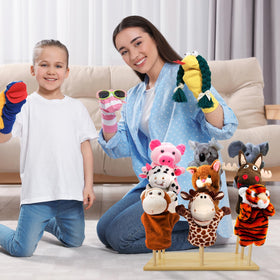 Ouvibor multipurpose doll stand for display and storage
