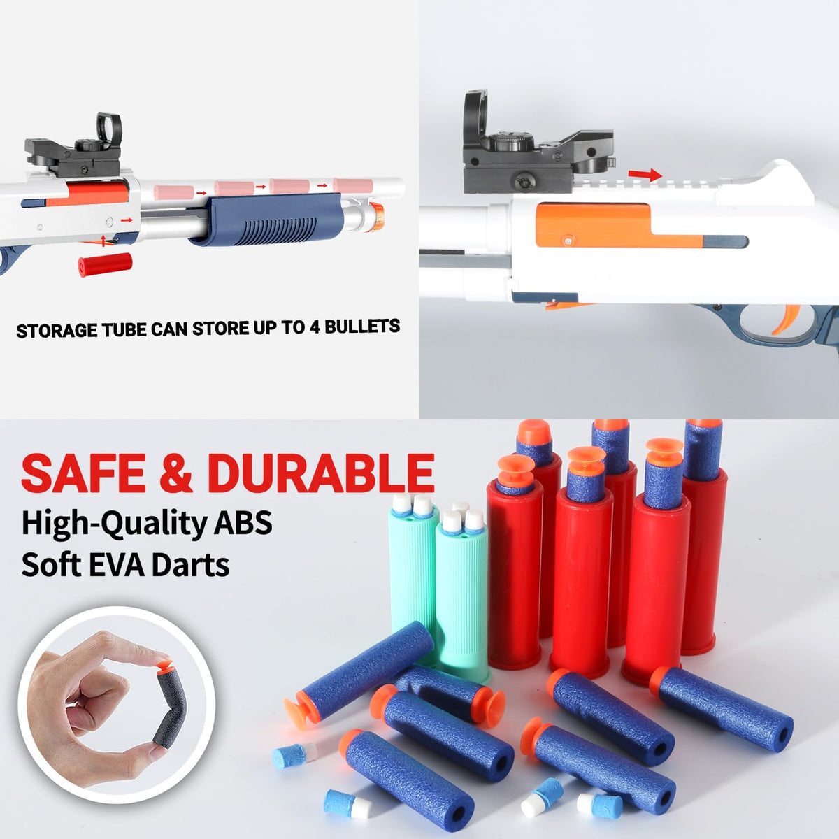 Ouzhimanxing toy gun ready for indoor and outdoor play sessions