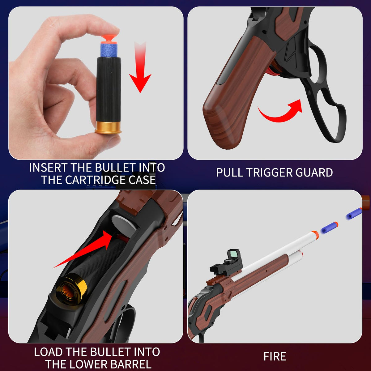 Ouzhimanxing sucker bullets help secure targets during indoor play