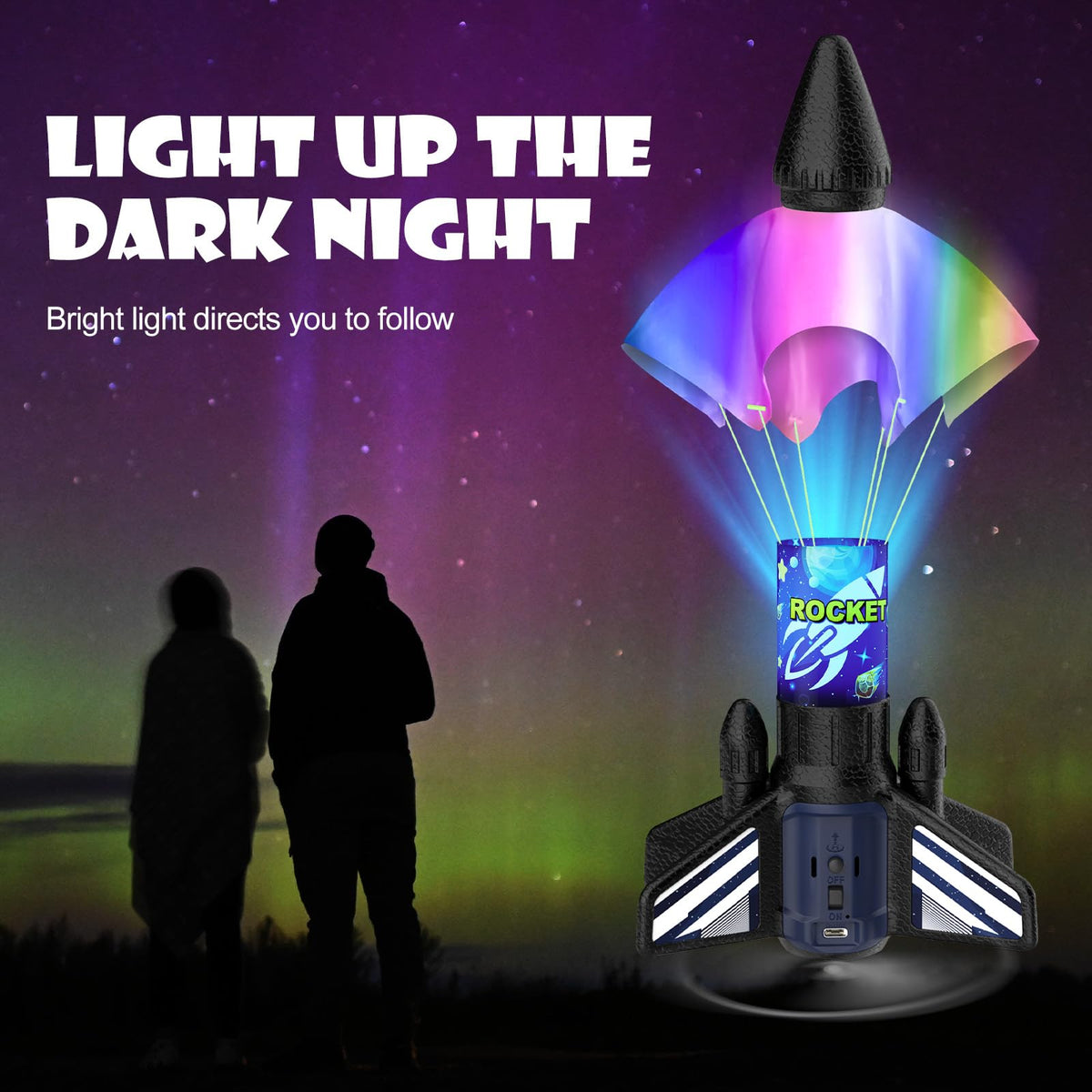 Ovaasy rocket launcher lightweight EPP foam with soft exterior for safety.