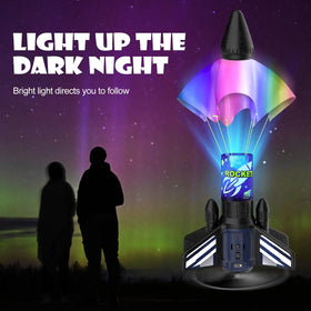 Ovaasy rocket launcher lightweight EPP foam with soft exterior for safety.