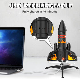 Ovaasy orange rocket is lightweight EPP foam for safe play