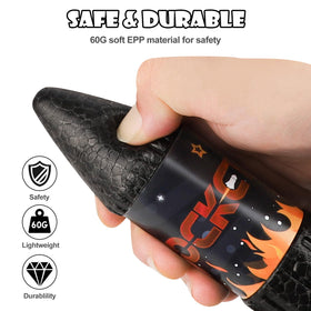 Ovaasy orange rocket LED helps track launches day or night