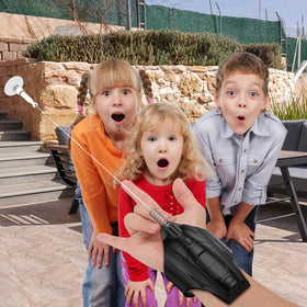 OVERFUN Web Launcher black reel-in switch simplifies string retrieval after use.