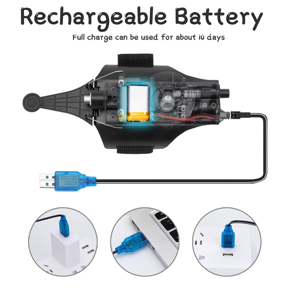 OVERFUN Spider rechargeable battery powers cordless launches anytime