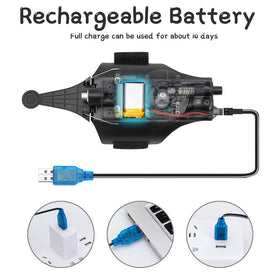 OVERFUN Spider rechargeable battery powers cordless launches anytime