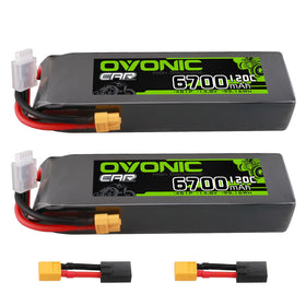 OVONIC 14.8V LiPo battery with XT60 connector for extended RC runs