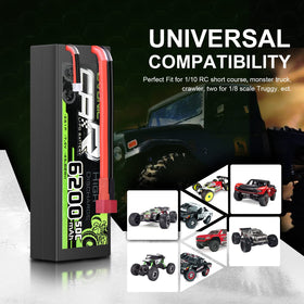Battery pack contents: two OVONIC cells, stickers, and manual