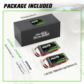 OVONIC 2S LiPo battery in drone setup showing practical application and handling