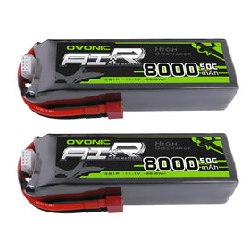 OVONIC 3S 8000mAh battery front view in soft case for safe storage