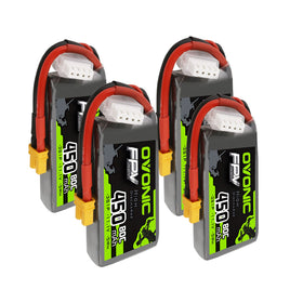 OVONIC 3S LiPo battery with XT30 connector for longer drone flights.