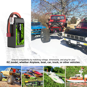 OVONIC 4S LiPo battery dimensions 3.15 x 1.38 x 1.38 inches and light weight.