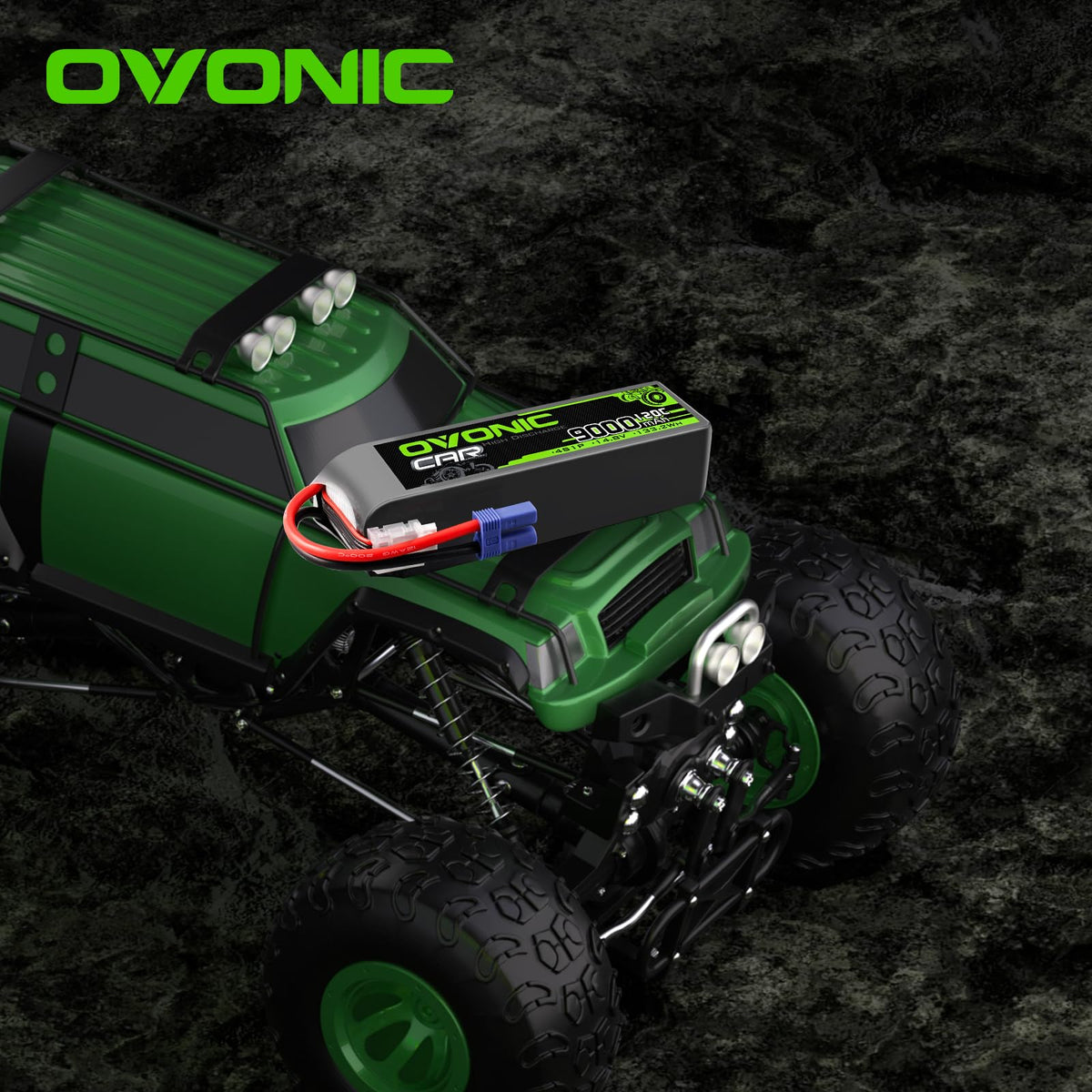 OVONIC 4S LiPo battery racing-ready for high-energy RC flights