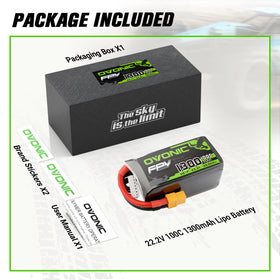 OVONIC 6S LiPo compatible with cars boats and drones
