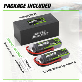 Included accessories: stickers and user manual with OVONIC pack