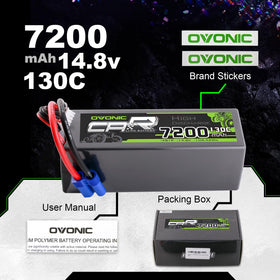 OVONIC 2-pack includes manuals and stickers for easy setup.