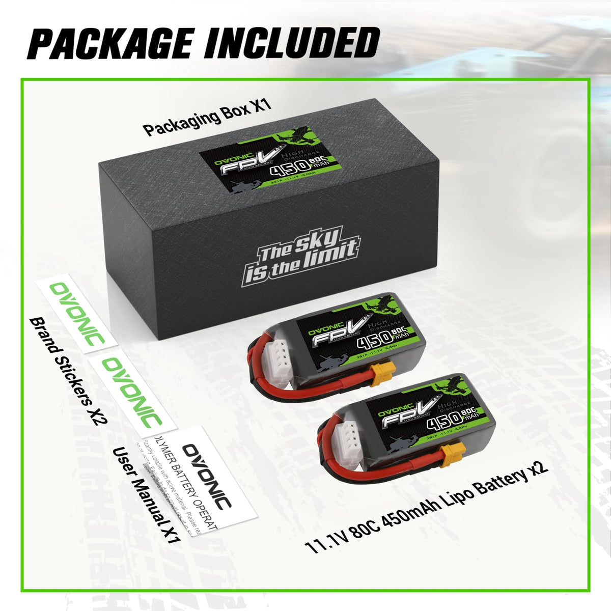 OVONIC charger compatibility guide for optimal battery care.