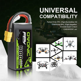 OVONIC-compatible drones like Nemesis 240 and 180 Mini Tweaker proper fit.