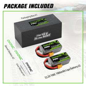 FPV racing battery used in a hobby drone for performance testing