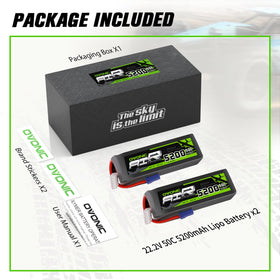 OVONIC hard case and manual included for safe storage and setup.