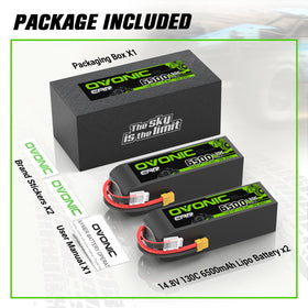 Low internal resistance and efficient performance of the OVONIC battery.