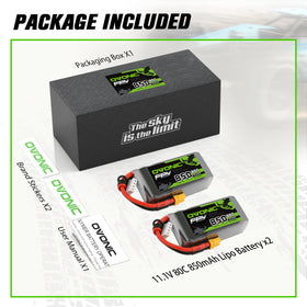 OVONIC battery compatibility with RC models and dedicated chargers.
