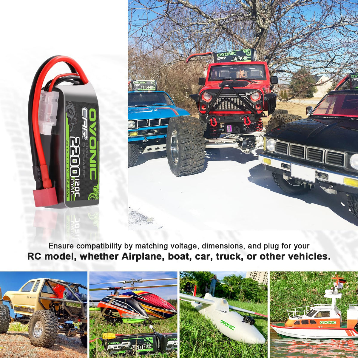 OVONIC two-pack battery set provides extended sessions and value