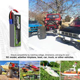 OVONIC two-pack battery set for quick race swaps