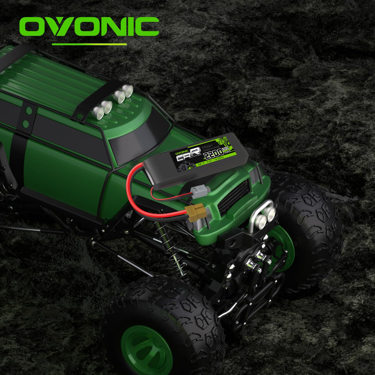 XT60-TRX plug compatibility for straightforward RC setup
