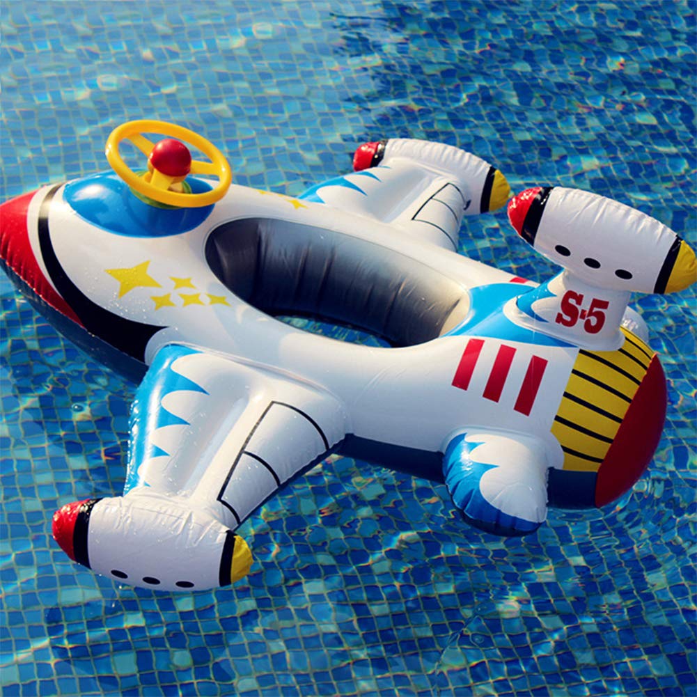 OVV float is designed for shallow water with adult supervision.
