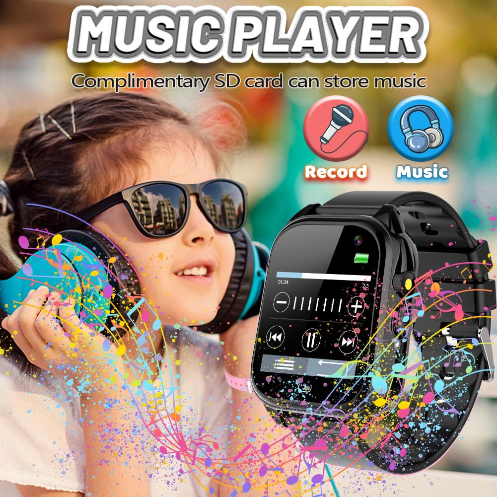 OVV Kids Watch pedometer displays steps and calories for active kids