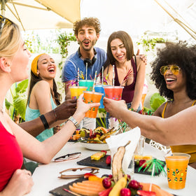 Ovveroche hibiscus and flamingo designs add vibrant summer vibes