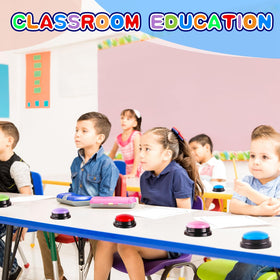 Ovveroche recordable buzzer green button supports home learning sessions.