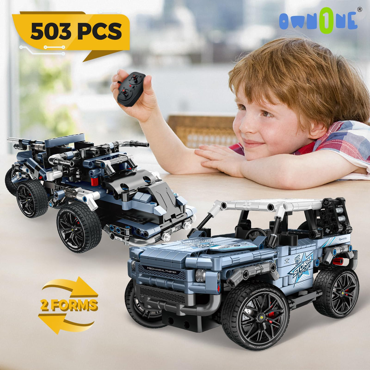 OWNONE 1 rc-mode-controller showcases remote control action and learning.