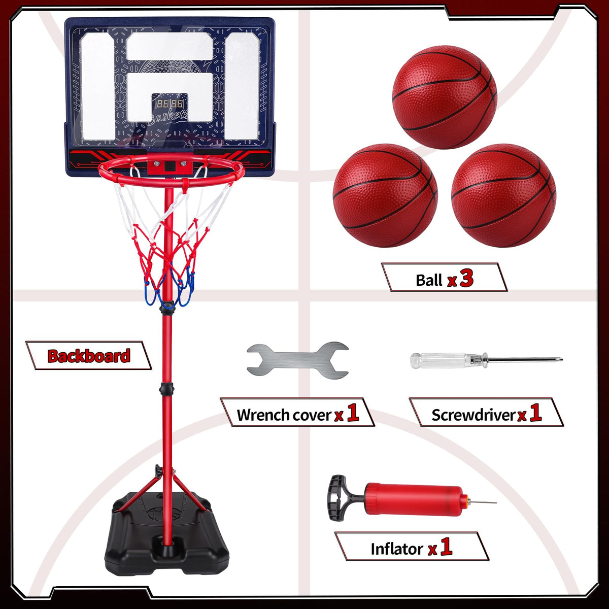 OWNONE quick-assembly design for fast setup and play