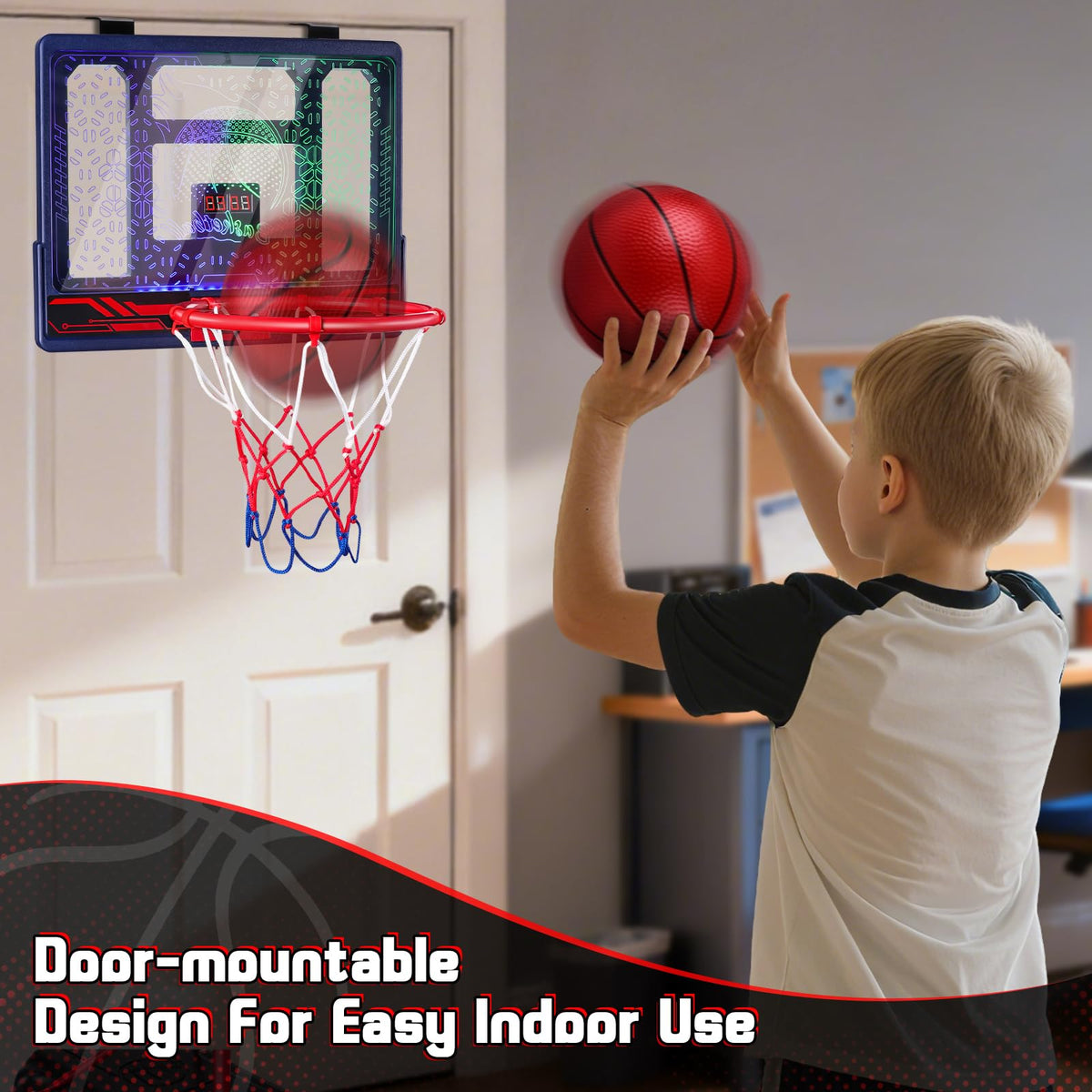 OWNONE indoor-outdoor use of basketball hoop in different spaces
