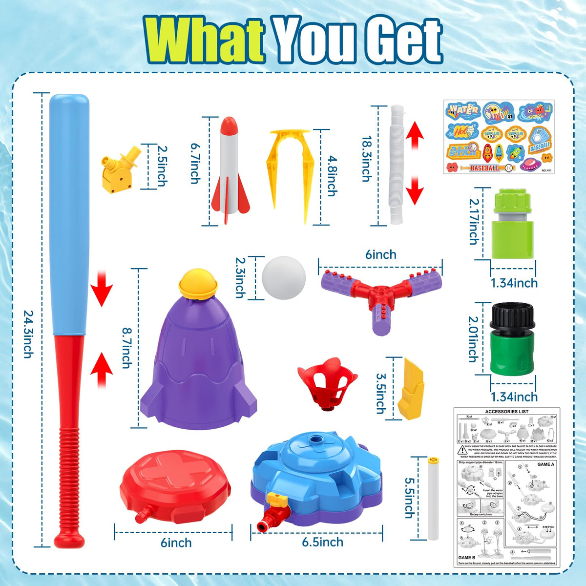OWNONE family-friendly water game ideal for backyard parties.