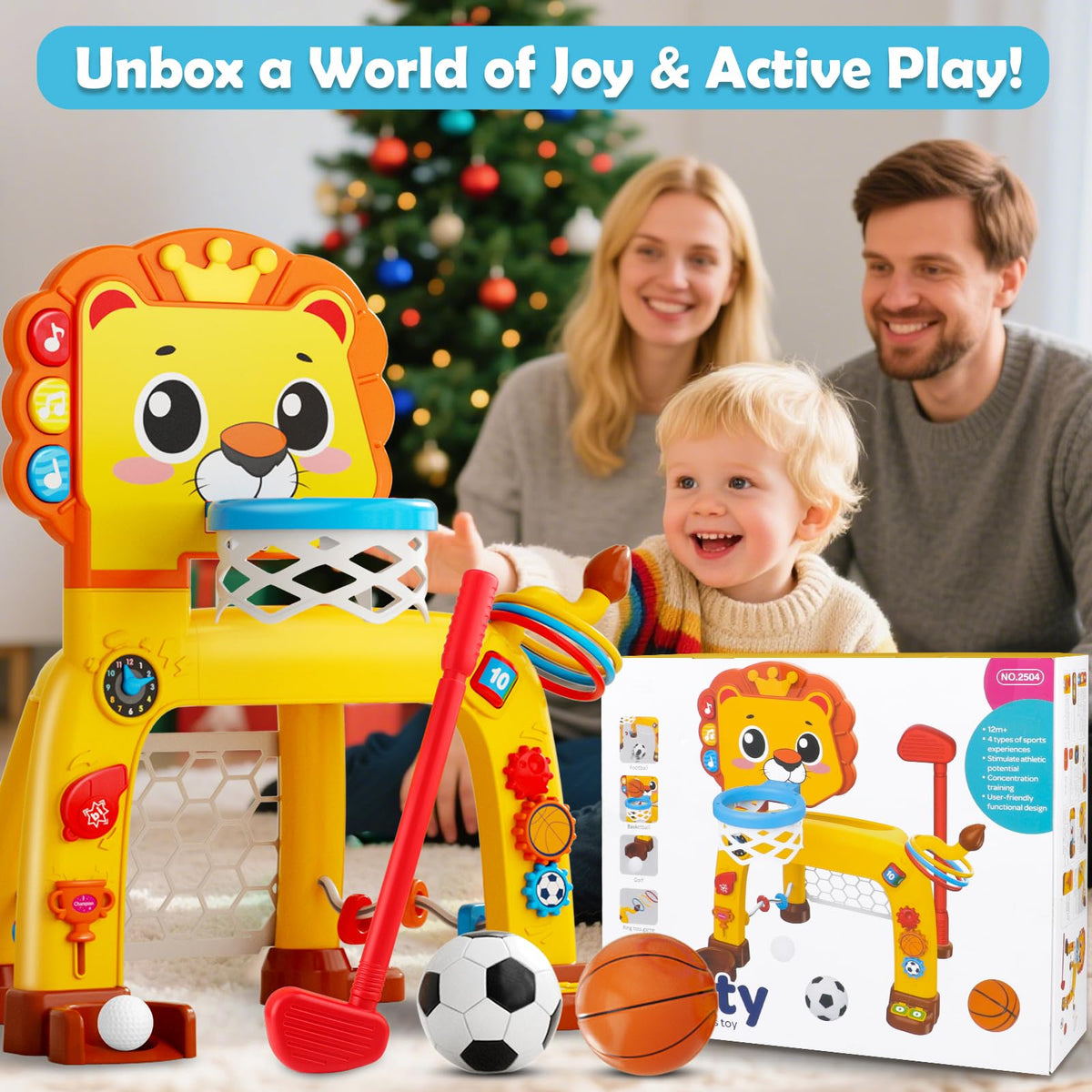 OWNONE indoor-outdoor multi-sport play supports crawling and exploration.
