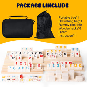 OZFRHO Rummy Cube felt-protected racks prevent scratches and noise
