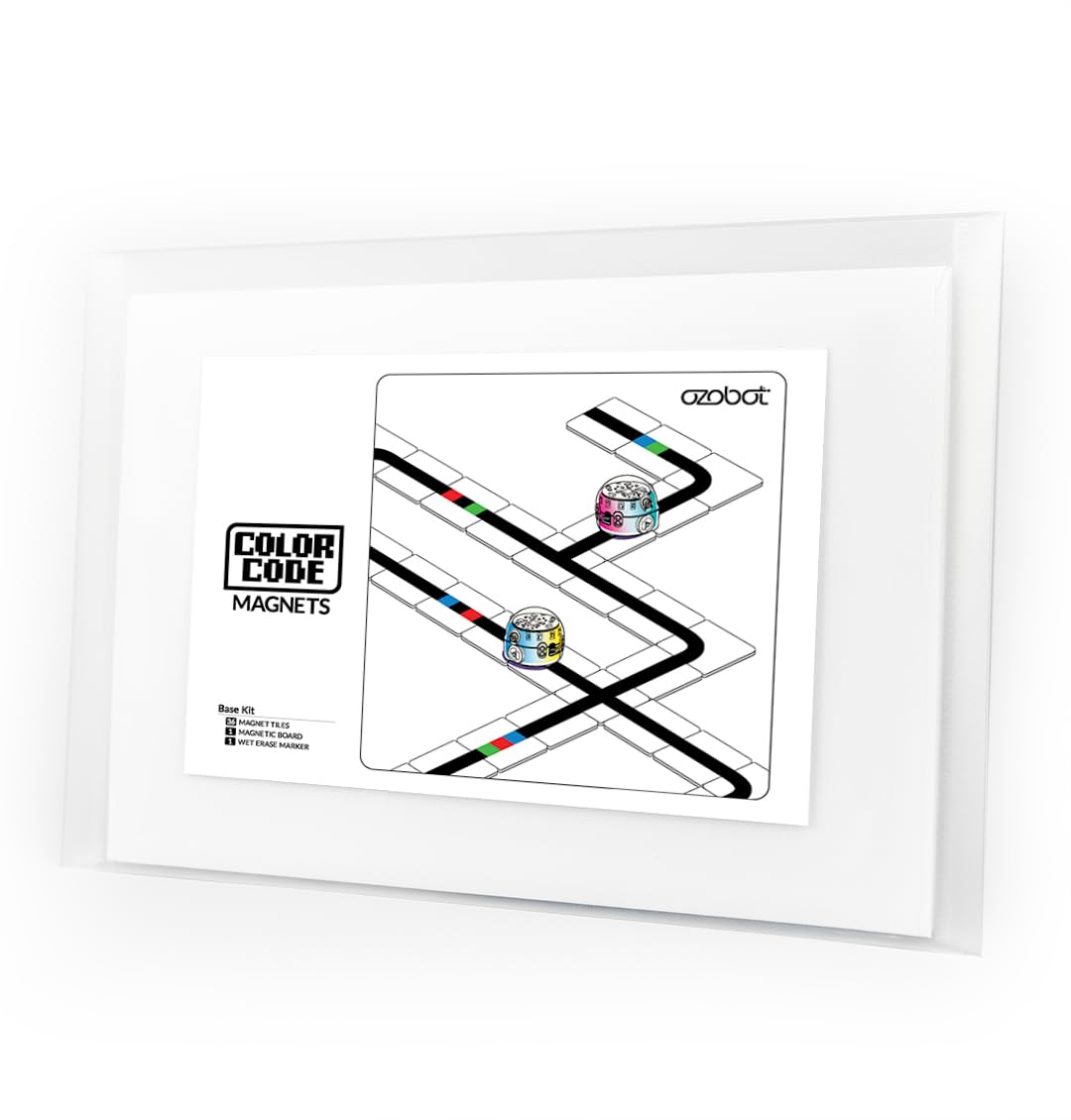 Ozobot Color Code Magnets Base Kit board for an engaging interactive coding session