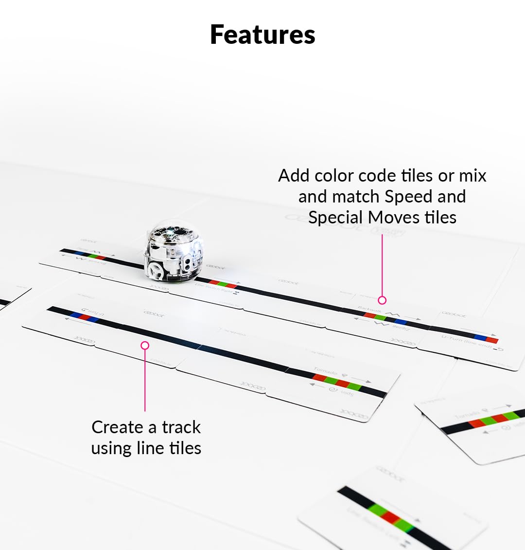 Ozobot Color Code Magnets Speed Kit adds fast-paced challenges for learners
