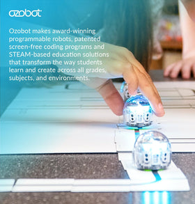 Ozobot Color Code Magnets Puzzle Pieces—36 tiles for hands-on sequencing practice