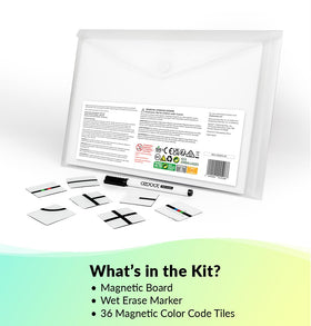 Ozobot Color Code Magnets Classroom Use showing group learning with 3-4 students