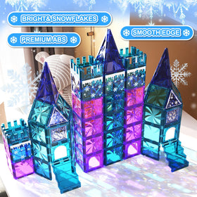 Paaxido Diamond Magnetic Tiles STEM theme supports hands-on learning through play.