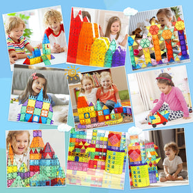 Paaxido magnetic tiles perfect gift pack for birthdays and holidays.